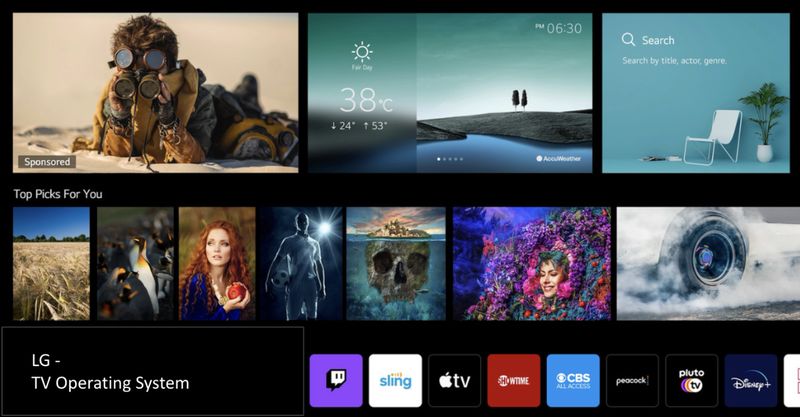 LG’s WebOS LG’s WebOS