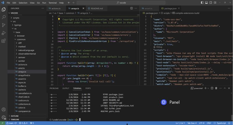 Visual Studio Code Visual Studio Code